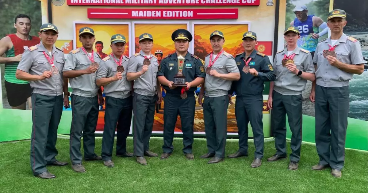  Әскери қызметкерлер Үндістандағы жарыста қола жүлдеге ие болды 