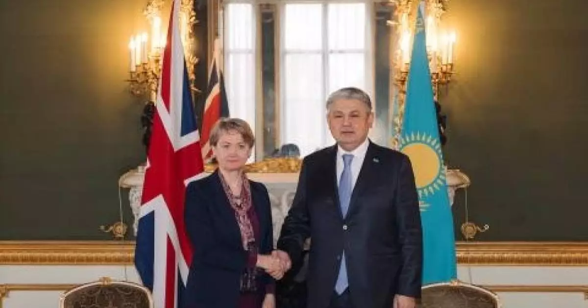  Қазақстан мен Ұлыбритания ынтымақтастықтың жаңа кезеңіне қадам басты 