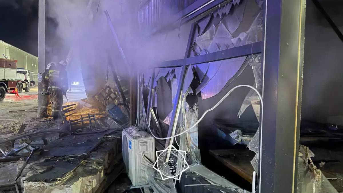 "Масштаб пламени был ужасен" - очевидец о взрыве кафе в Щучинске