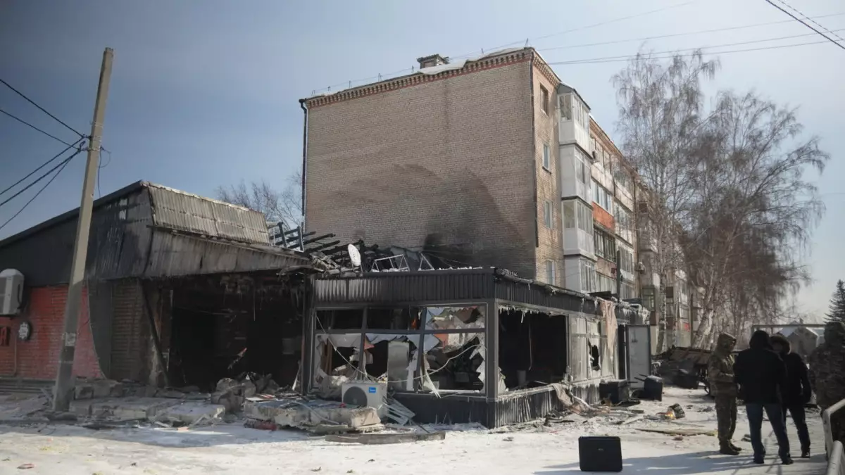 Щучинск на утро после пожара – фоторепортаж