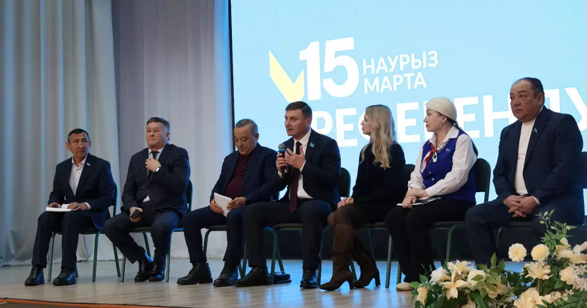  Коалиция мүшелері Аққайың ауданында конституциялық реформаның негізгі бағыттарын айтты 