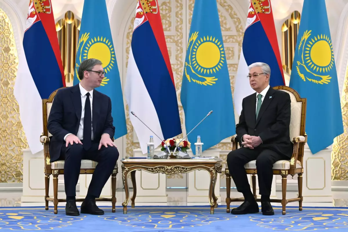 Прямой рейс и 60 компаний: о чем говорили Токаев и Вучич