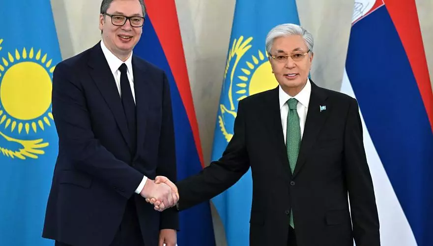 Вучич пригласил Токаева в Сербию