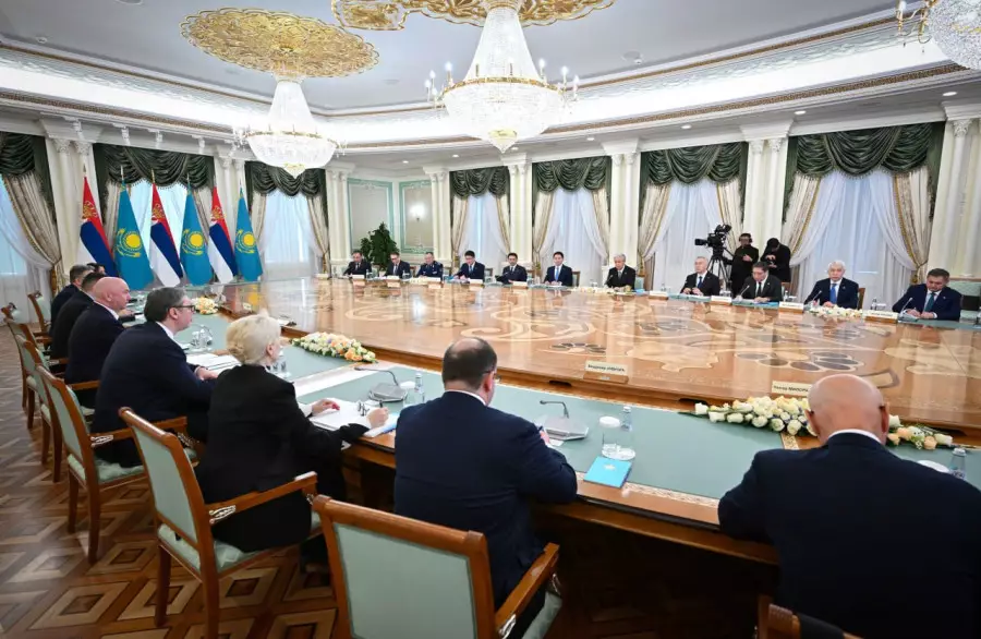 “Сербия - Еуропадағы маңызды стратегиялық серіктесіміз“: Тоқаев пен Вучич келіссөз жүргізді