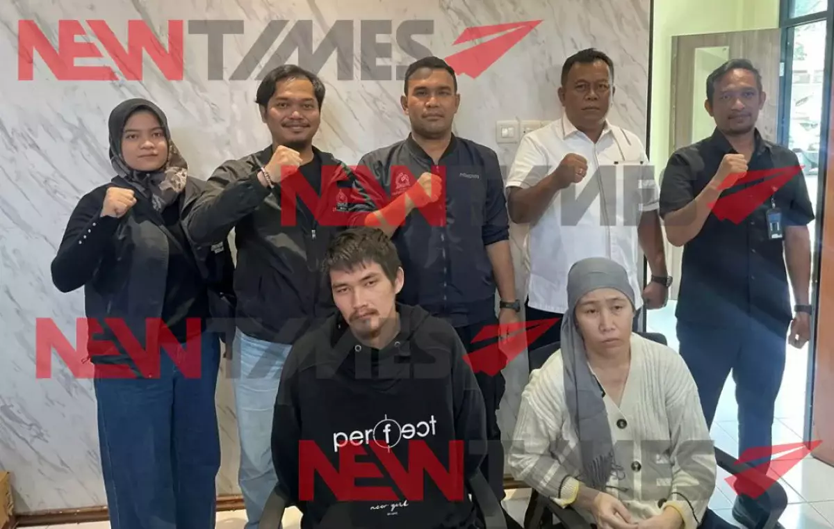 Султан Сарсемалиев и Акбаян Мукангалиева задержаны в Индонезии: появилось фото