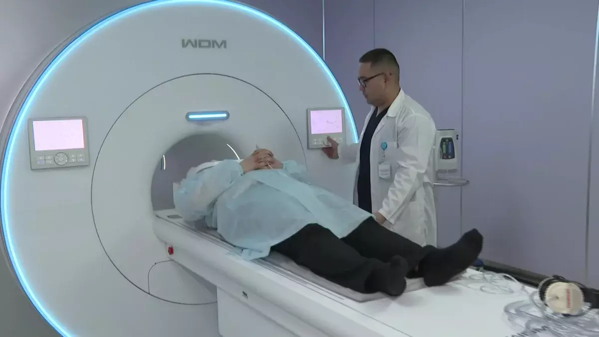 Шиелі ауданындағы ауруханаға МРТ аппараты қойылды