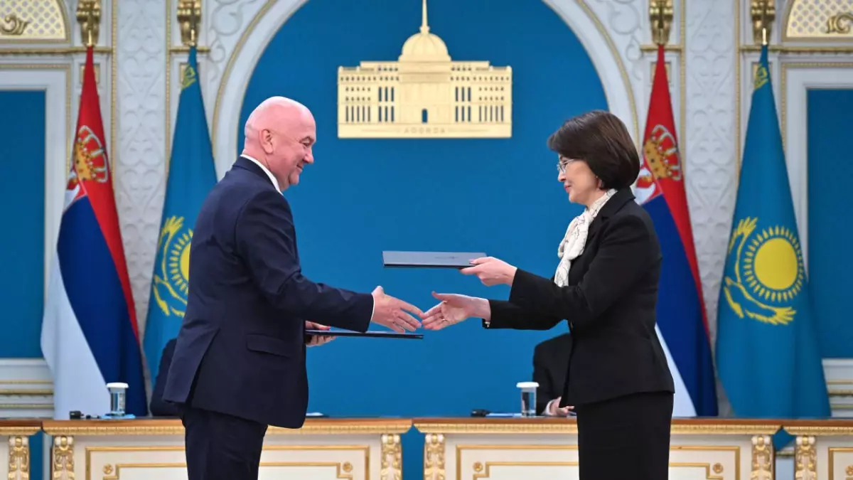 От здравоохранения до кино: Казахстан и Сербия подписали ключевые соглашения