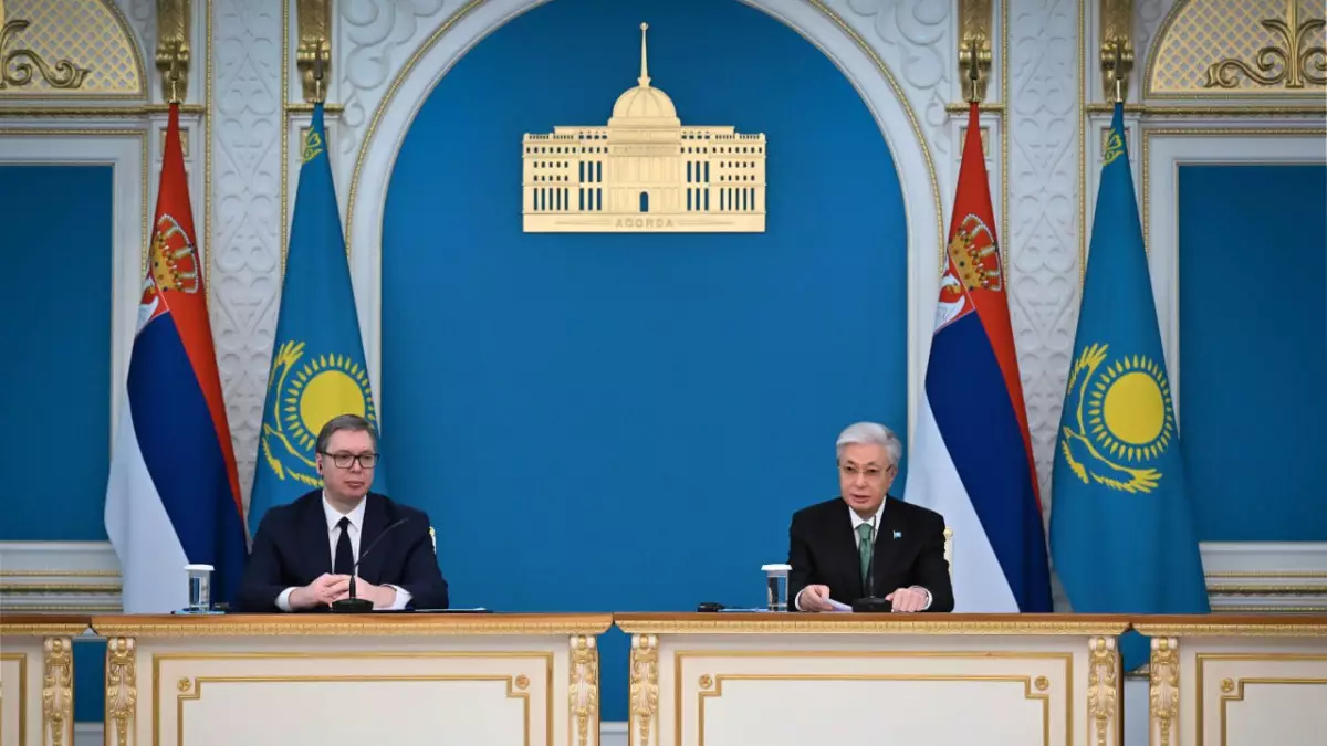 Токаев: Казахстан создаст все условия для работы сербских предпринимателей