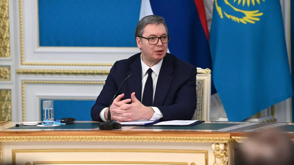 Вучич: Сербияның Қазақстаннан үйренері көп