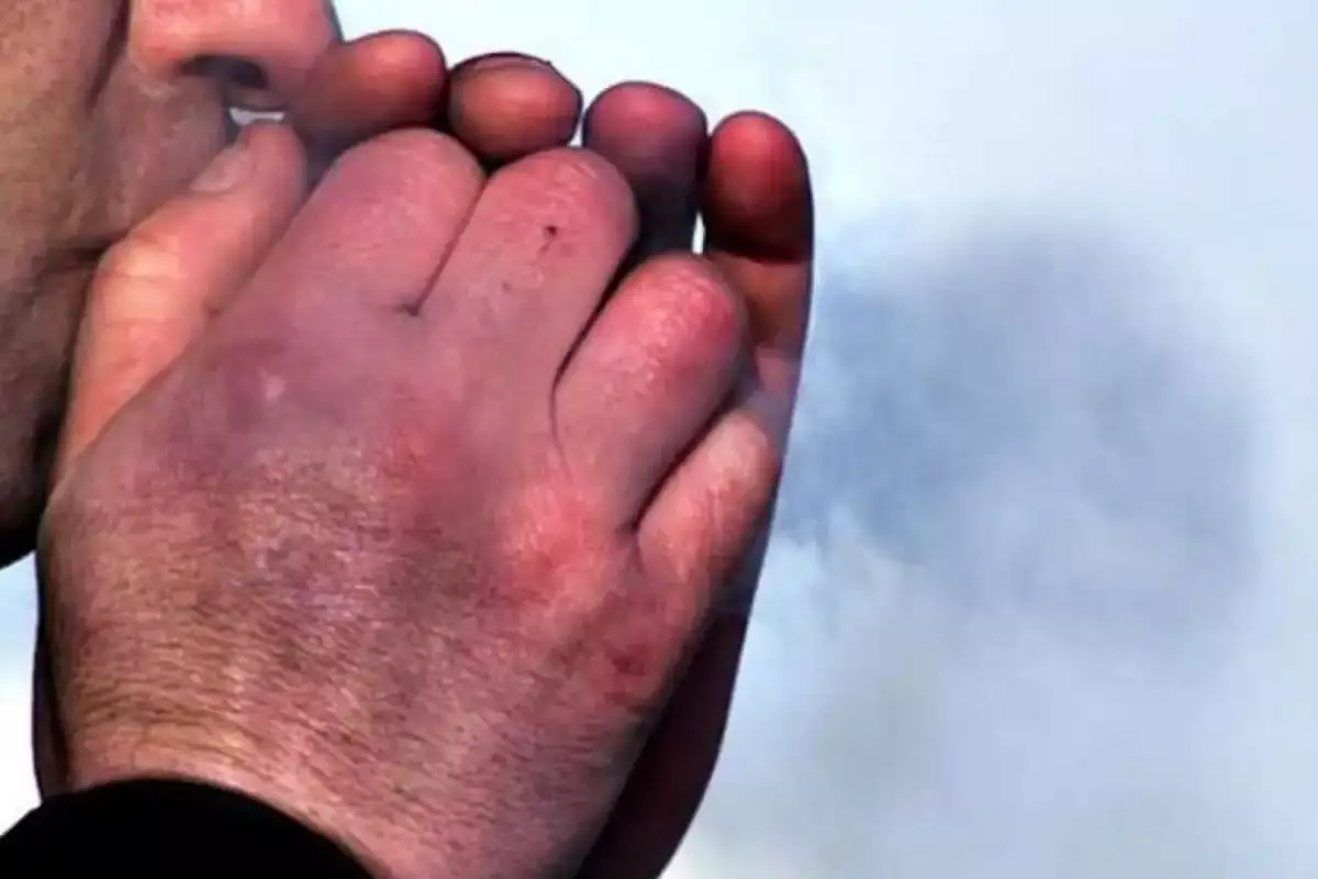 Аязда жоғалып кеткен: Ақмолада жұмысқа бара жатқан ер адамды үсік шала жаздады