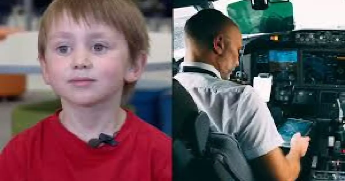  5 жастағы бала ұшқыштардың оқулығынан қате тауып алған 