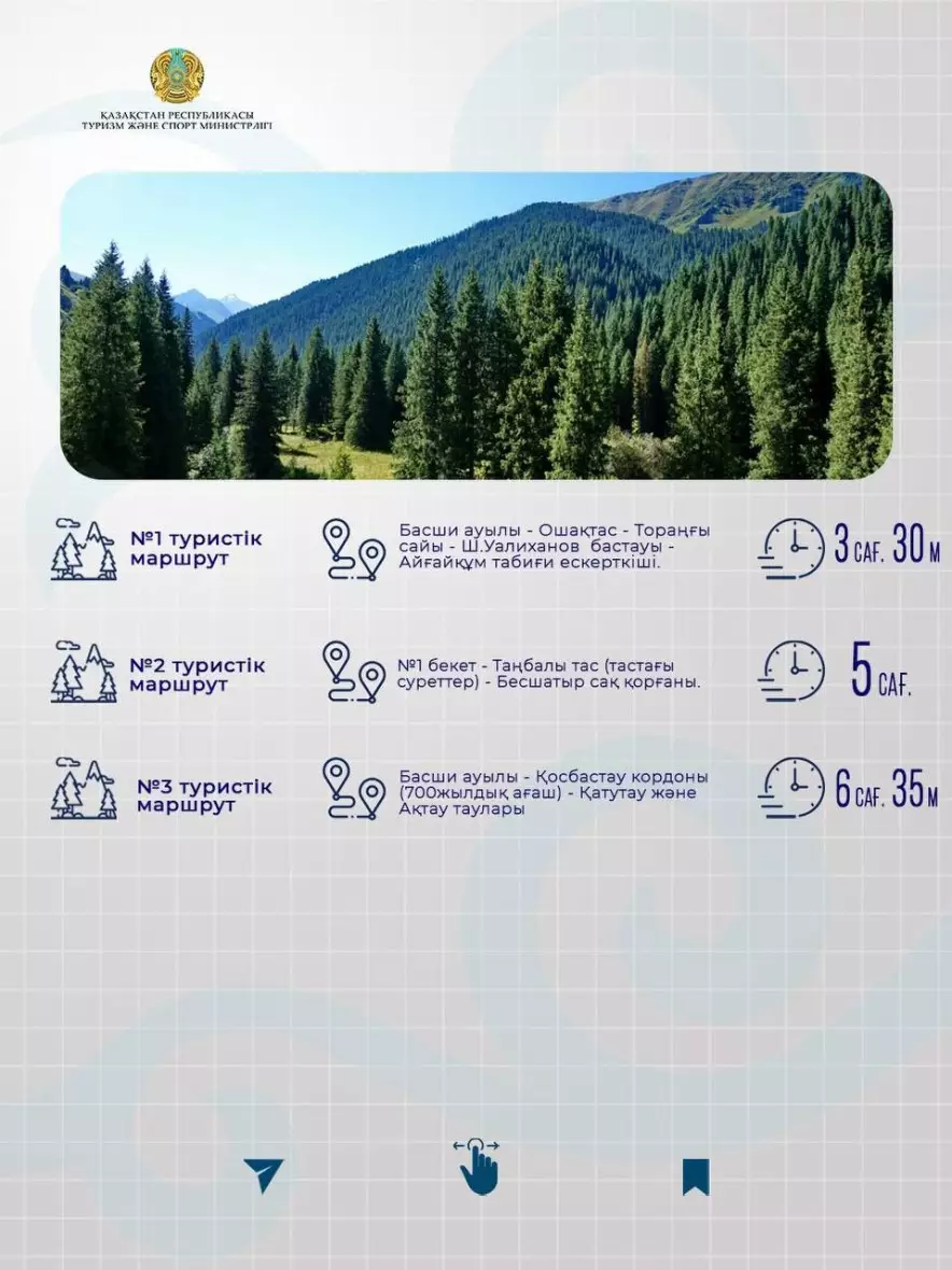 Жетісу облысында қандай туристік бағыт бар?
