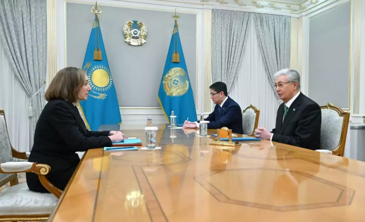 Тоқаев АҚШ елшісін қабылдады