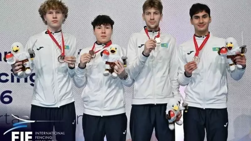 Қазақстан құрамасы семсерлесуден Азия чемпионатында қола алды