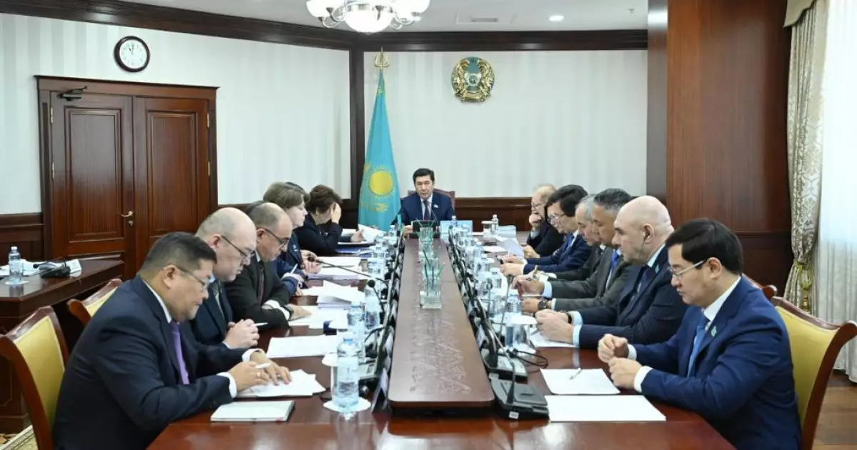   Халықаралық келісімді ратификациялау туралы заңды қарайды   