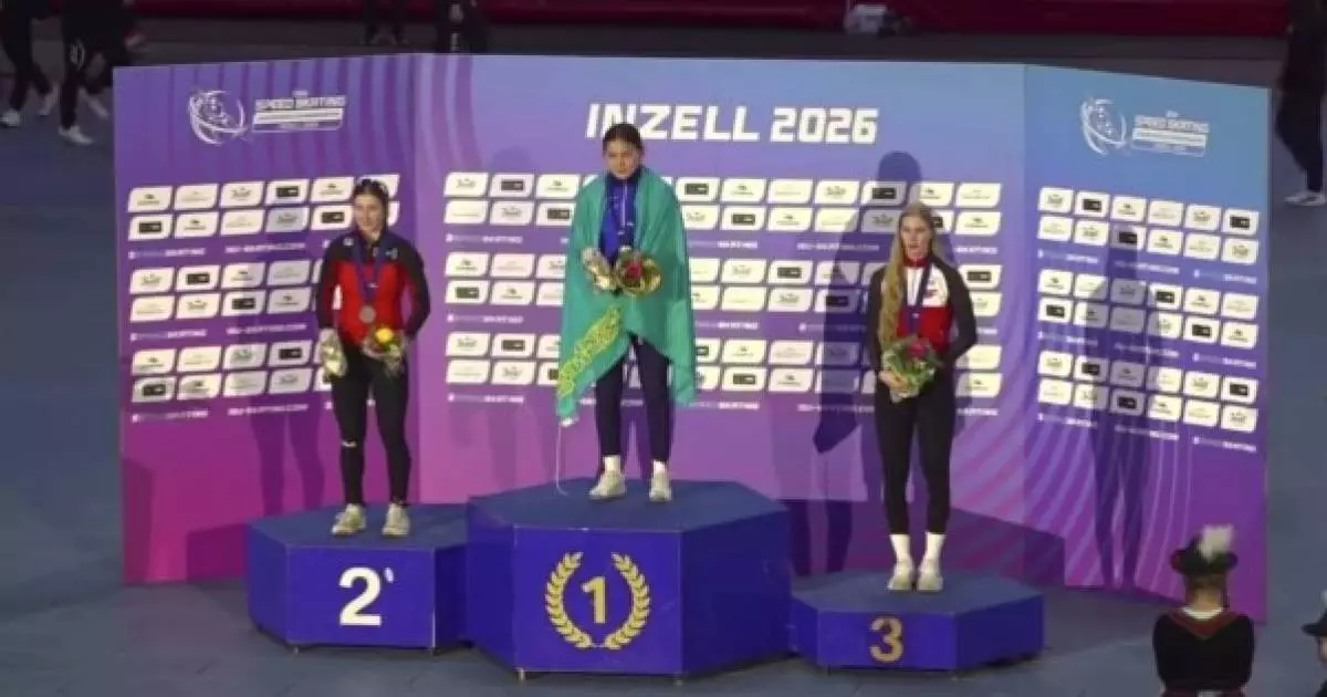  Әлем чемпионатында қазақстандық спортшыға қате гимн қойылды 