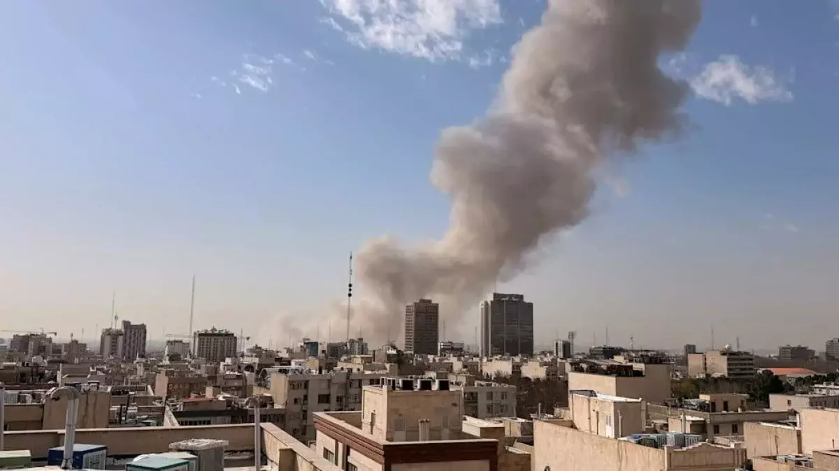 Тағы бір соғыс осы тұтанды: Израиль Иранға соққы жасады (ВИДЕО)