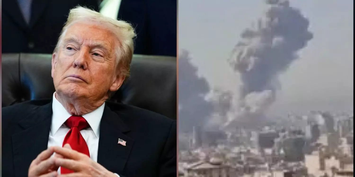 Израиль соққы жасап жатқан сәтте Трамп Иран халқына үндеу жолдады