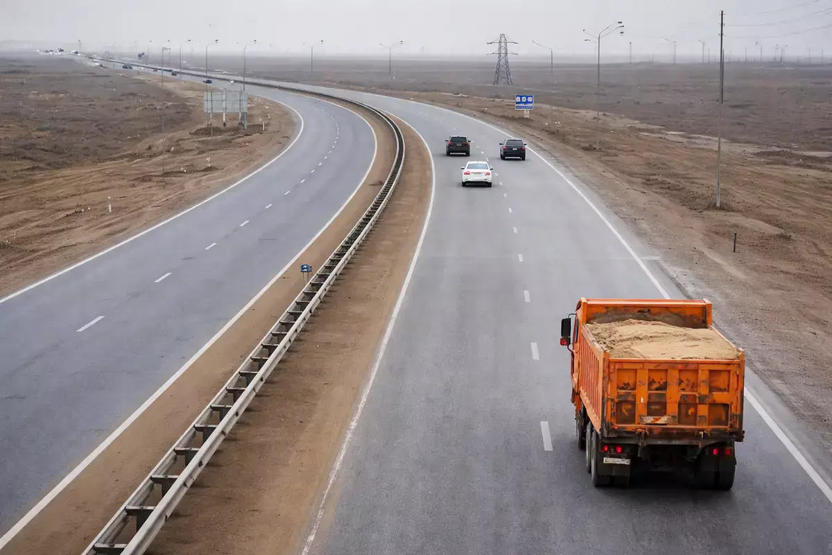 Дорогу Актау – Жетыбай проверили с воздуха - новости на Lada.kz 28.02.2026