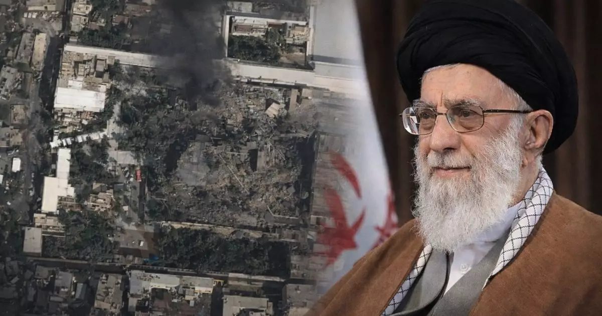  Иранның рухани көшбасшысының резиденциясы: Жойқын жарылыстардан кейінгі кадрлар 