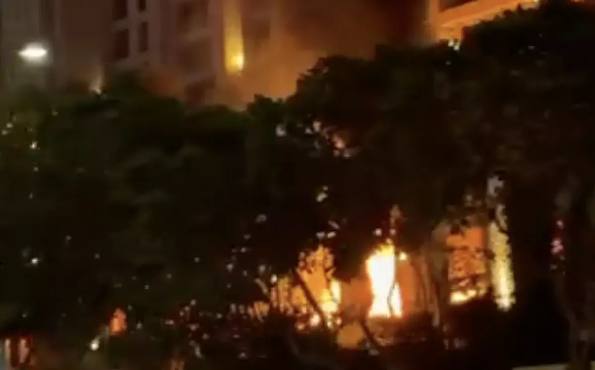 Иранская ракета упала возле пятизвездочного отеля в Дубае