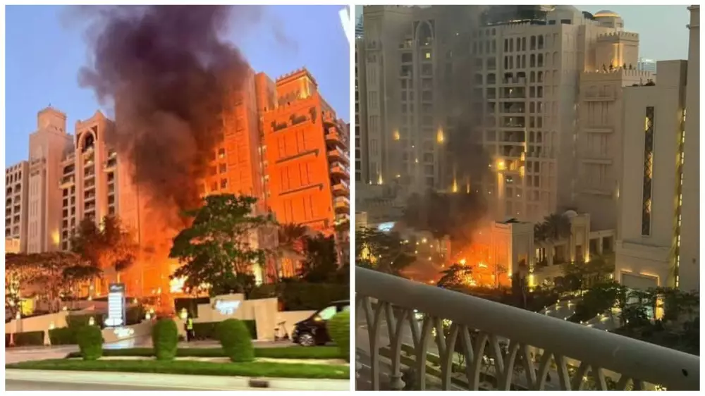 Отели и знаковые сооружения стали целями для иранских дронов в Дубае