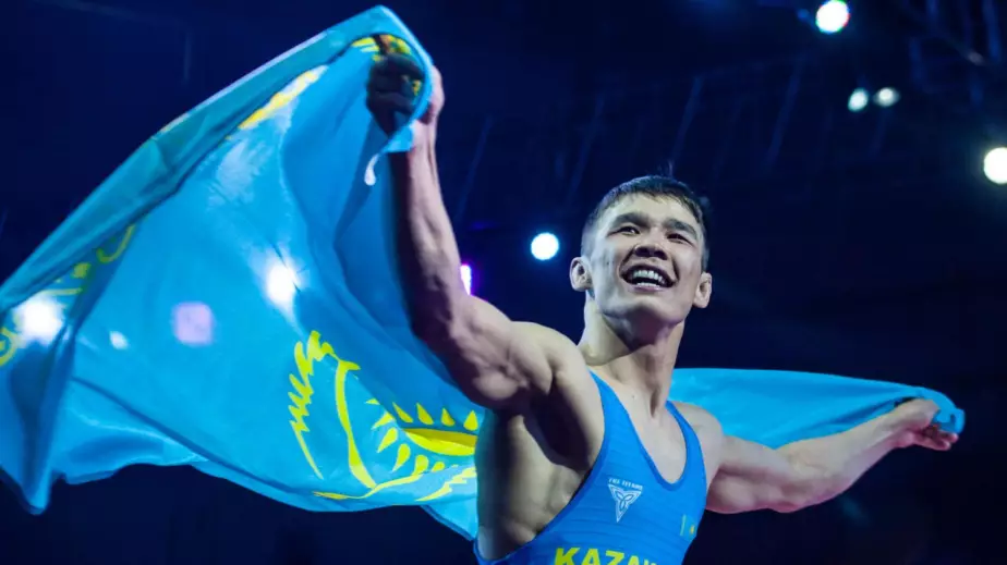 Казахстан взял первое золото в греко-римской борьбе на турнире в Албании. А какие еще есть медали? 