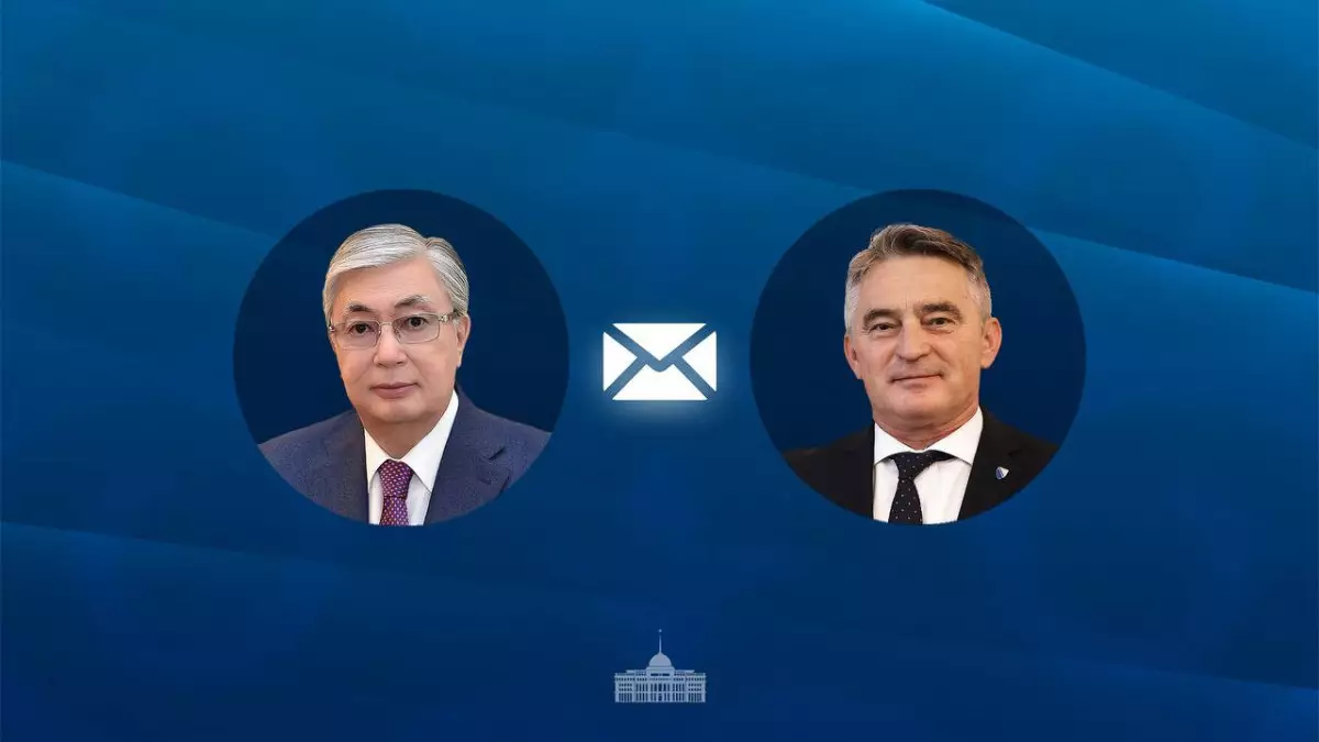 Тоқаев Босния және Герцеговинаның төралқа төрағасын құттықтады