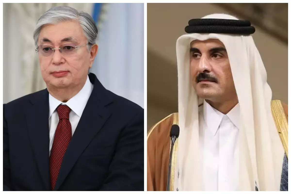 Тоқаев Катар әмірімен сөйлесіп, Таяу Шығыстағы жағдайды білді