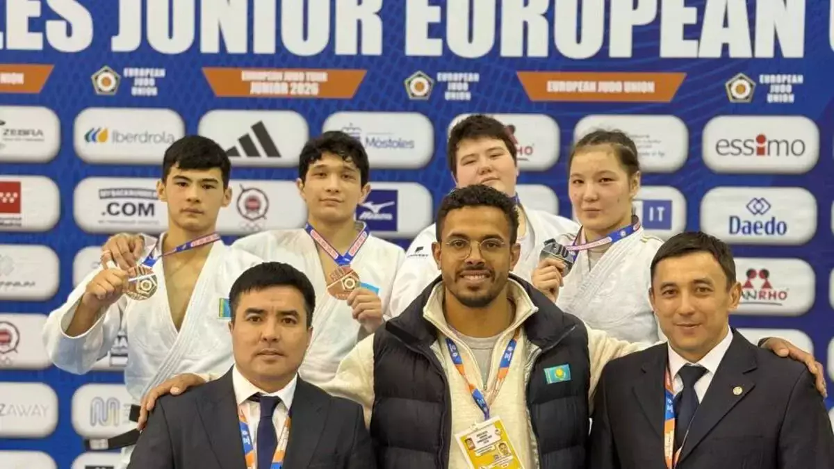 Қазақстандық дзюдошылар Еуропа кубогында төрт медаль жеңіп алды