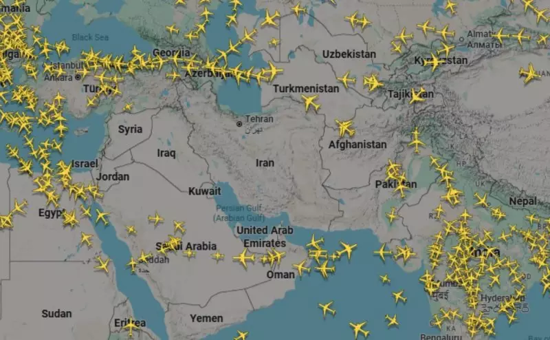 Закрытое небо над Ближним Востоком вызвало мировой авиационный коллапс