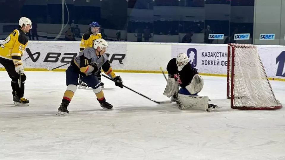 Турнир среди хоккеистов-любителей прошел в Астане