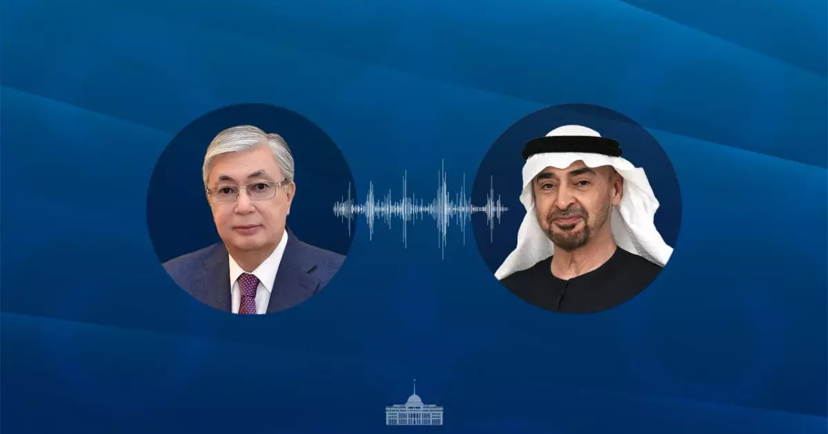  Мемлекет басшысы БАӘ Президентімен телефон арқылы сөйлесті 