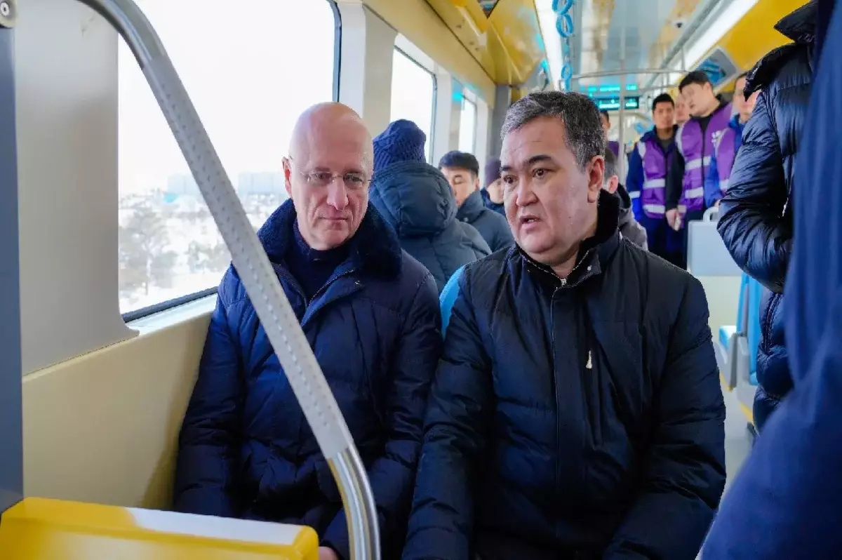 Когда запустят LRT в Астане? Скляр и Касымбек проинспектировали новые станции