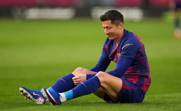 «Барселона» осталась без Левандовского перед матчем с «Атлетико»