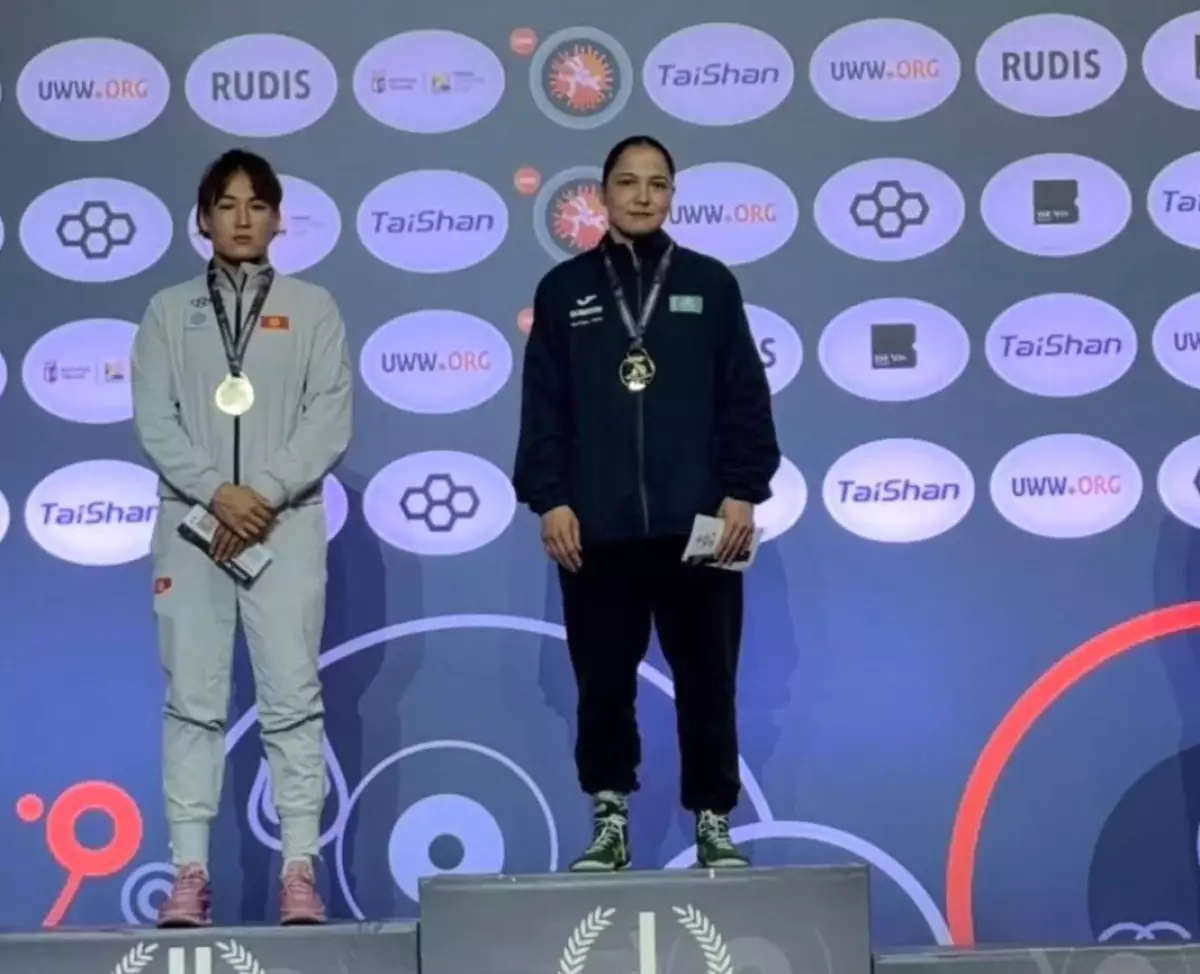 Алматылық спортшы күрестен халықаралық рейтингтік турнирде жеңіске жетті