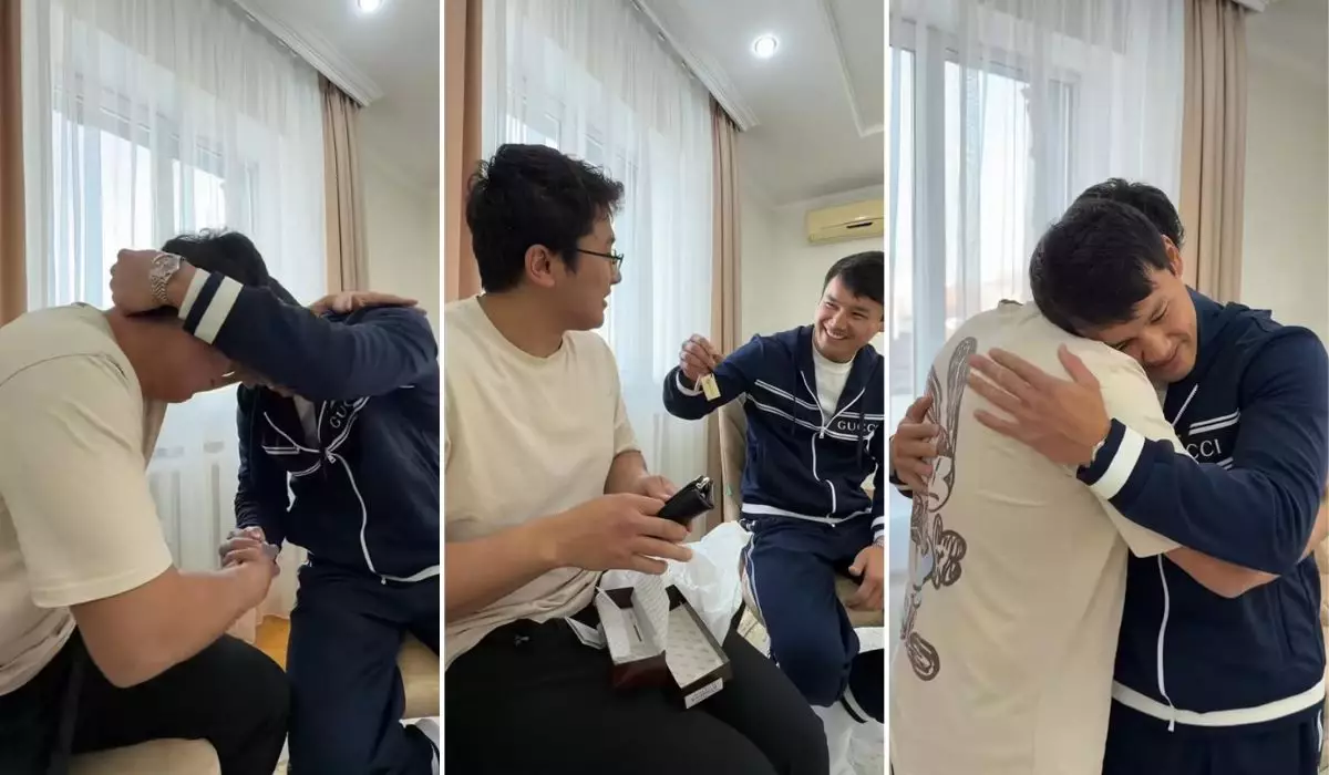 "Осы күнді 5 жыл армандадым": Еркебұлан Тоқтар інісіне Алматыдан пәтер сыйлады