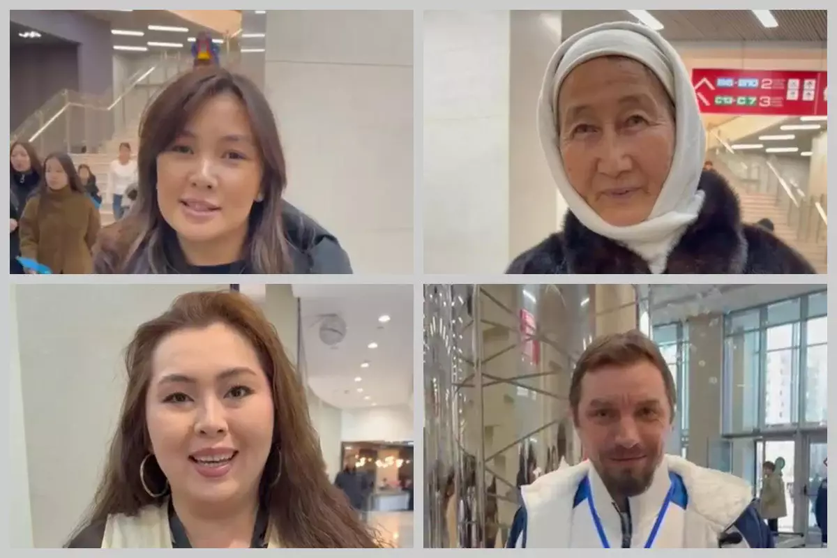 Алматы тұрғындары референдумды қолдайды