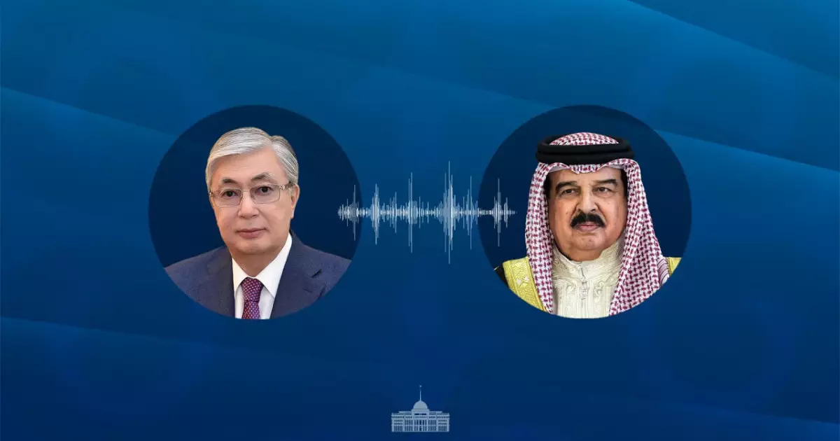  Мемлекет басшысы Бахрейн Королімен телефон арқылы сөйлесті 