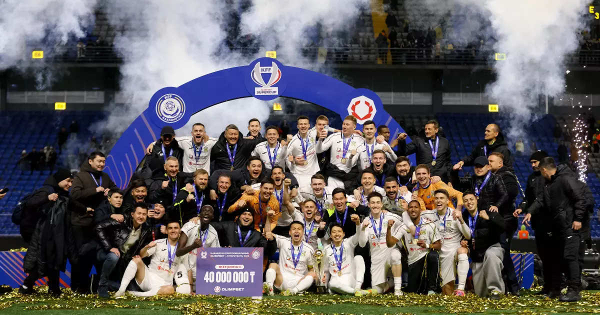  «Тобыл» Қазақстан Суперкубогінің жеңімпазы атанды 