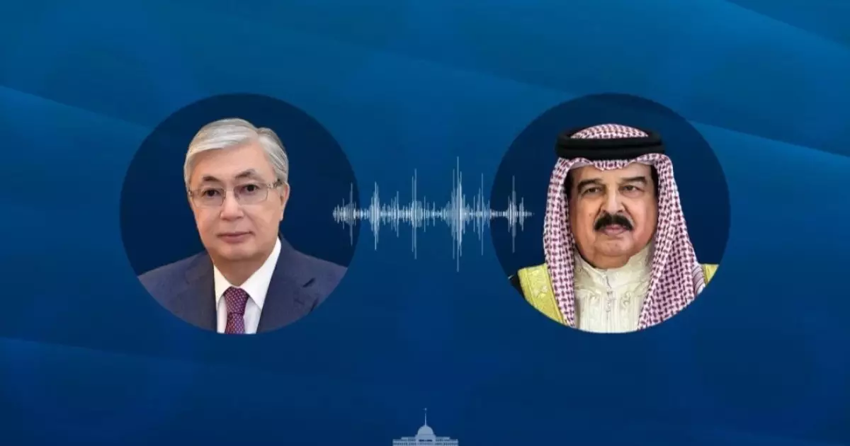  Тоқаев Бахрейн Королімен Таяу Шығыстағы ахуалды талқылады 