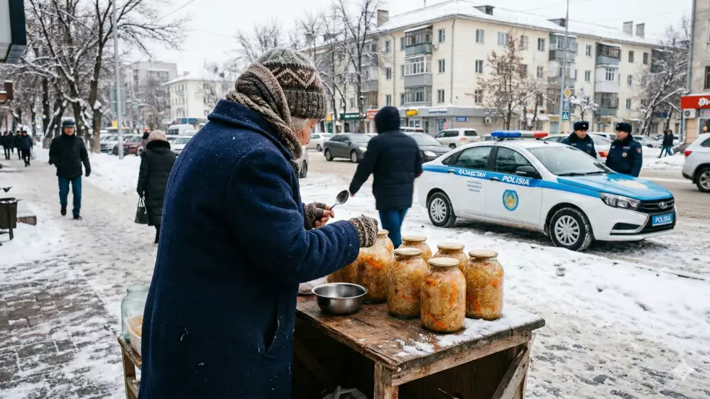 Пенсионерку оштрафовали за продажу капусты: полиция Алматы проведет проверку