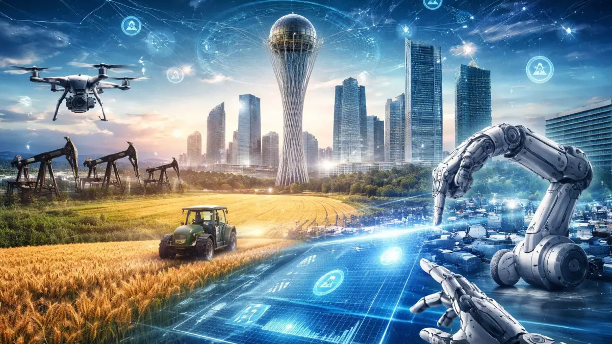 Қазақстанда жасанды интеллект қай салаларға енгізіліп жатыр?