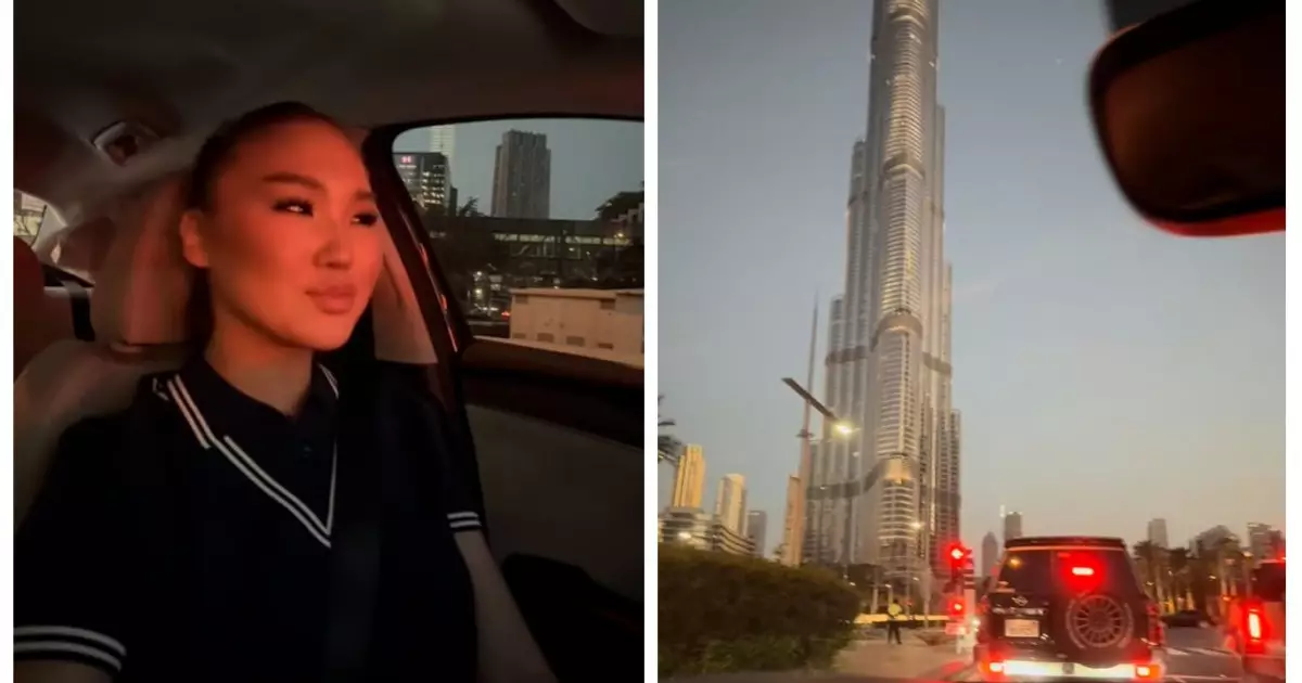  Тұрсынбек Қабатовтың үлкен қызы Дубай көшесінде ән шырқап жүрген видеосын жариялады 