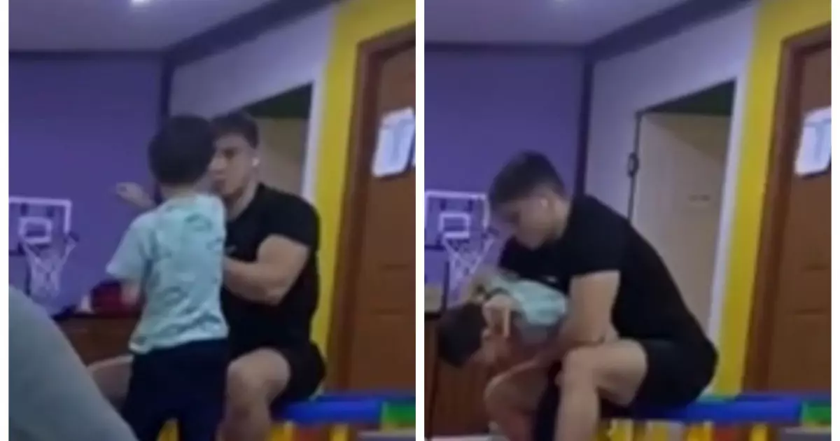  Алматыда түзету орталғының маманы балаға күш қолданған сәт камераға түсіп қалды (ВИДЕО) 