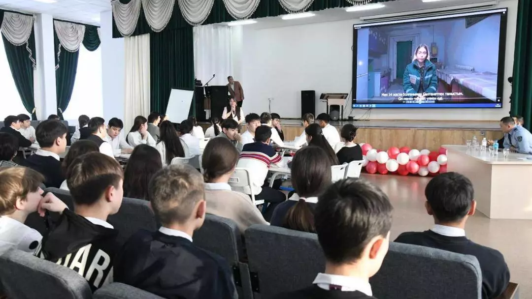 Астаналық оқушыларға заң бұзудың салдары кино арқылы түсіндірілді