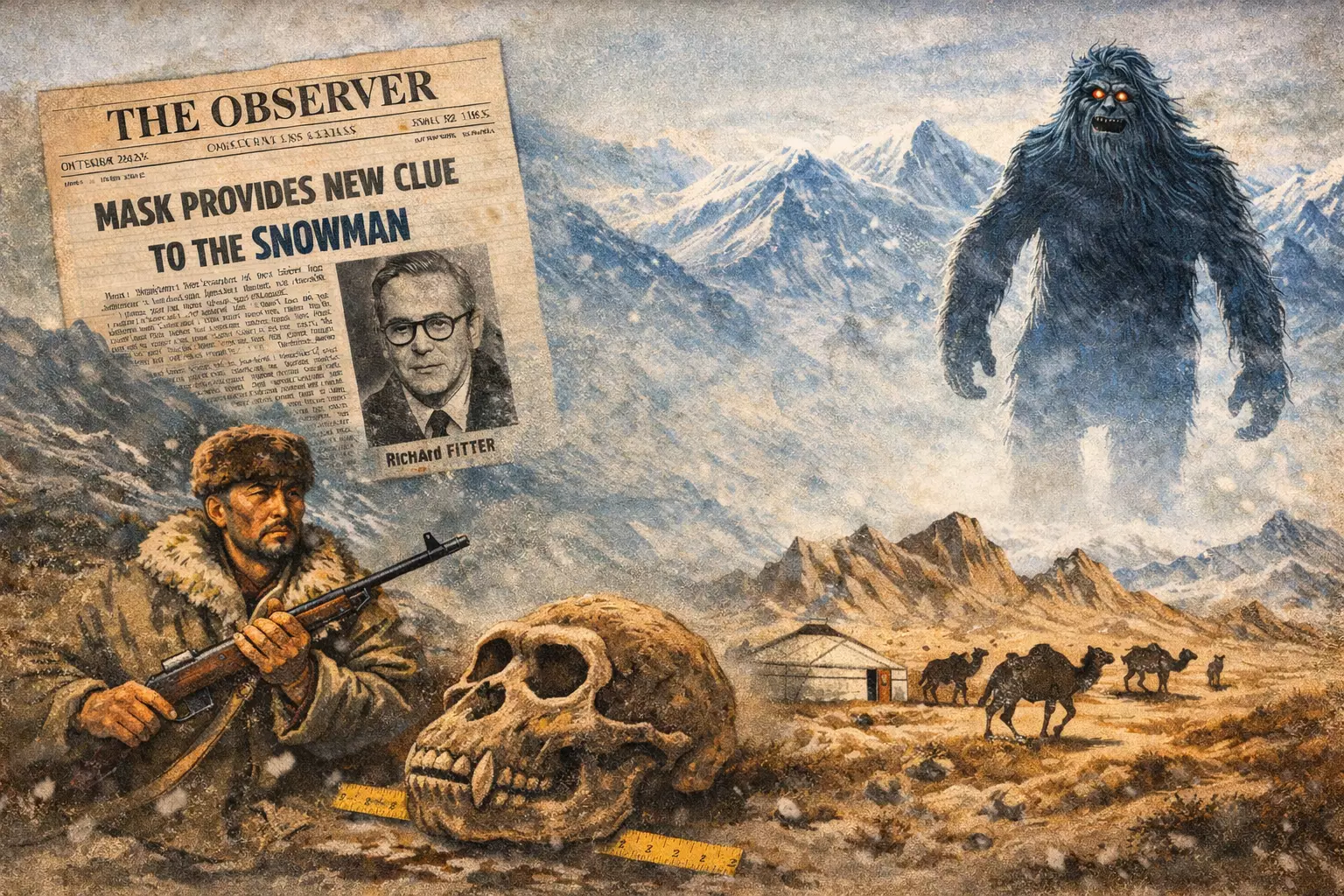 Что писала The Observer в 1960 году о йети Центральной Азии