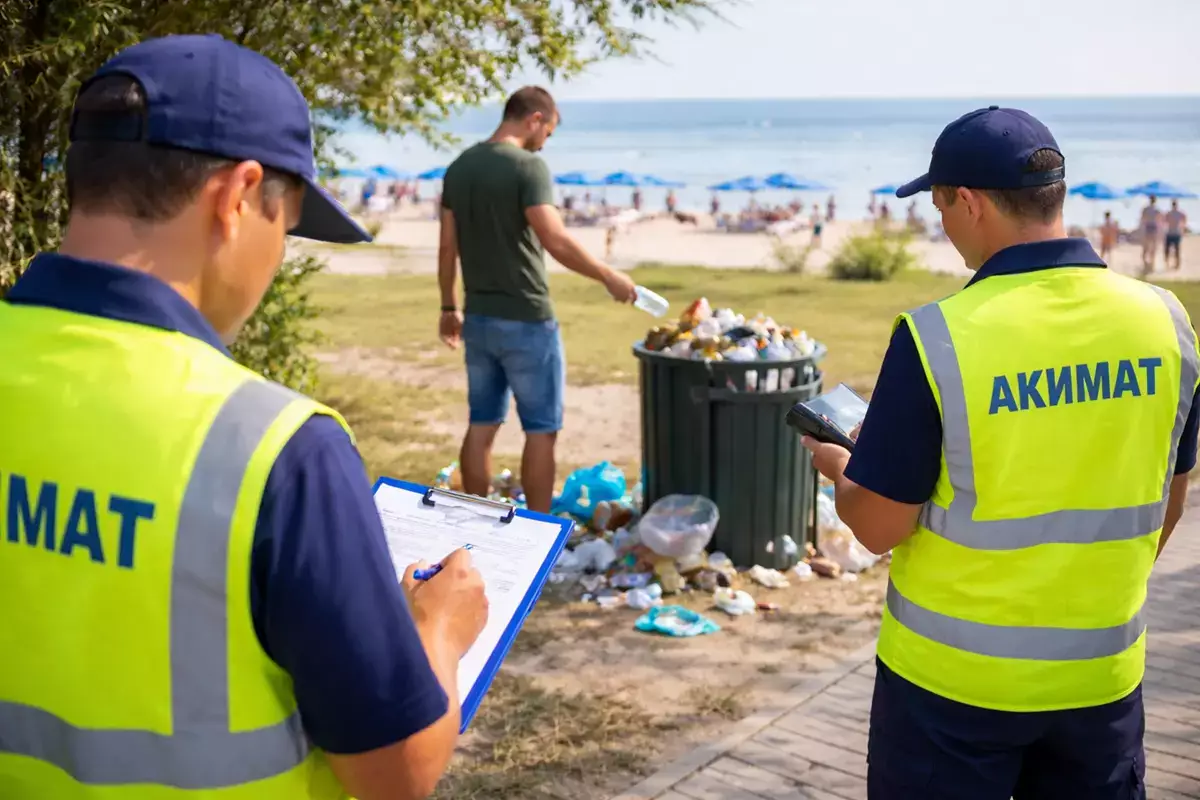 Важное изменение: акиматы Мангистау начали штрафовать за выброс мусора - новости на Lada.kz 03.03.2026