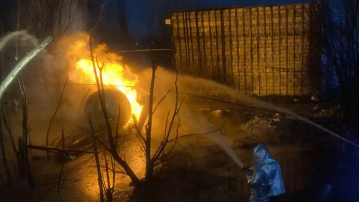 Ақтөбедегі газ құю станциясында жарылыс болды