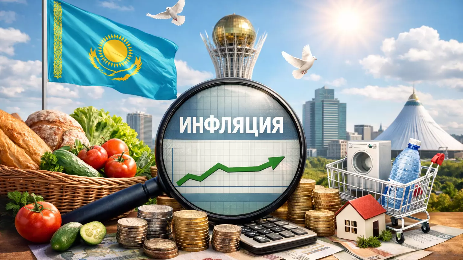 Ұлттық статистика бюросы: Қазақстанда жылдық инфляция 11,7%-ға дейін баяулады